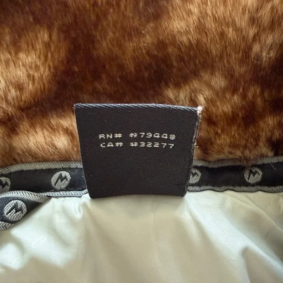 Marmot Quilted Jacket Faux Fur Collar Beige Women’s Medium - Picture 5 of 9